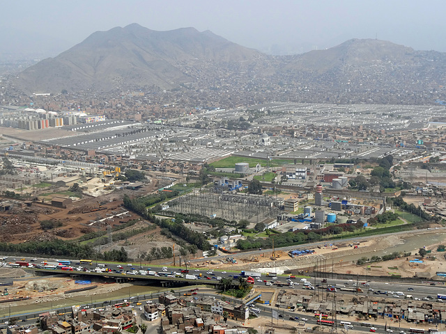 view from Cerro San Cristobal,Lima_Peru