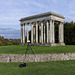 photographing the temple