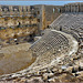 Manavgat : visione totale del grande antico teatro di Aspendos