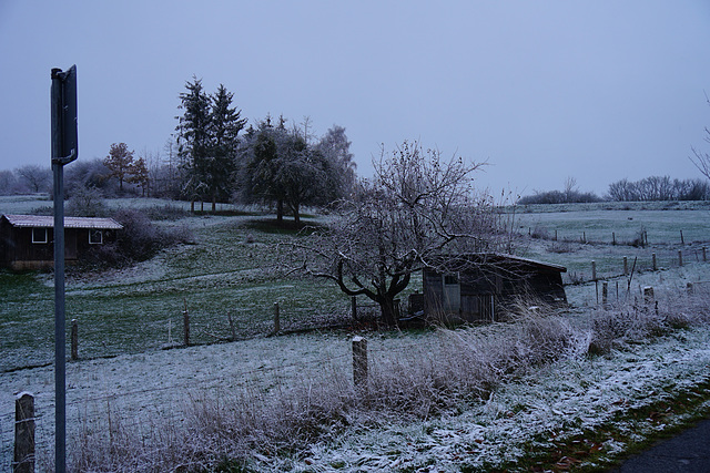 Erneuter kurzer Wintereinbruch