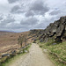 Long Causeway approach to Stanage Edge