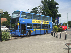 DSCF4544 Whippet Coaches LK54 LFE in Newmarket bus station - 22 Jul 2016