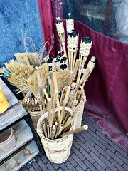 Brooms and torches