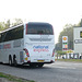 Whippet Coaches (National Express contractor) NX18 (BL17 XAW) at Fiveways, Barton Mills - 22 April 2019 (P1010029)