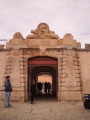 Gate of outer wall.