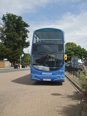 DSCF4541 Whippet Coaches LK54 LFE in Newmarket bus station - 22 Jul 2016
