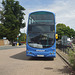 DSCF4541 Whippet Coaches LK54 LFE in Newmarket bus station - 22 Jul 2016