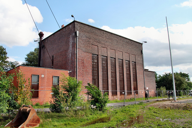 Südliches Fördermaschinenhaus von Schacht 4 (Zeche Gneisenau 1/2/3/4, Dortmund-Derne) / 10.09.2017