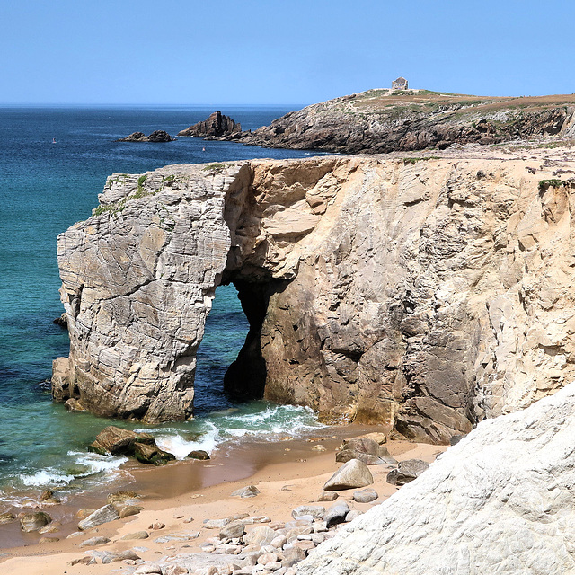 Arche de Port Blanc,  Quiberon.