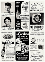 B&W Ads, 1950