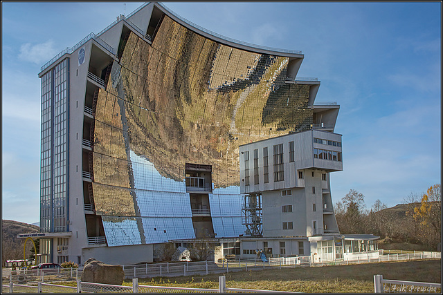 Sonnenofenwerk in den Pyrenäen