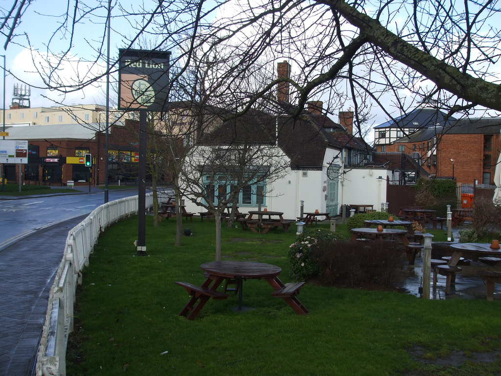 DSCF4518 Former bus station and garage, Stratford-upon-Avon - 27 Feb 2014