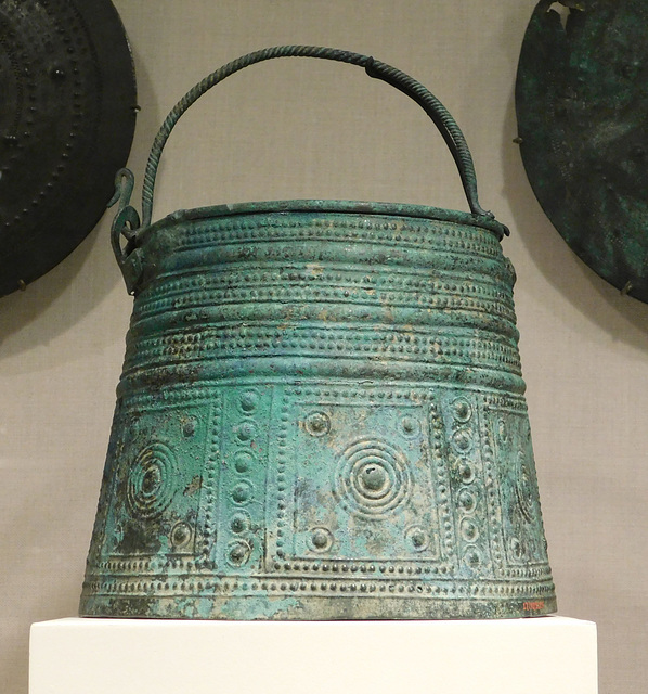 Villanovan Bronze Situla in the Metropolitan Museum of Art, January 2018