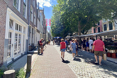 Market on the Hooglandse Kerkgracht