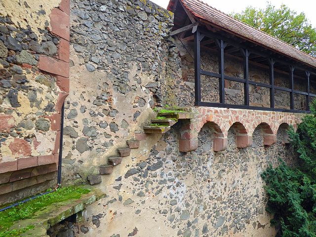 Die Stadtmauer in Rothenburg o.d.Tauber