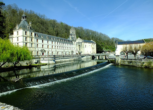 La Dronne et l'abbaye de Brantôme (24)