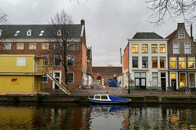 Demolition on the Herengracht