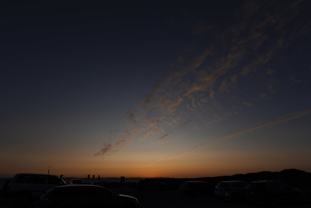 Sunset at the Eclipse