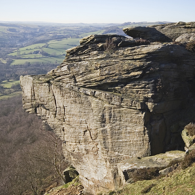 Froggatt Edge cross bedding