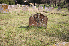 Monument to John Wing, in St Peter's Churchyard, Holton, Suffolk