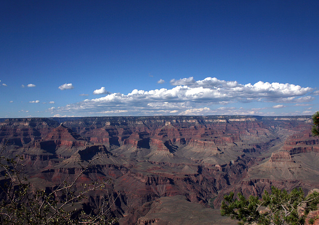 Grand Canyon from Mather Point,Arizona,USA 19th September 2011