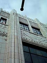 Detail, First National Bank building