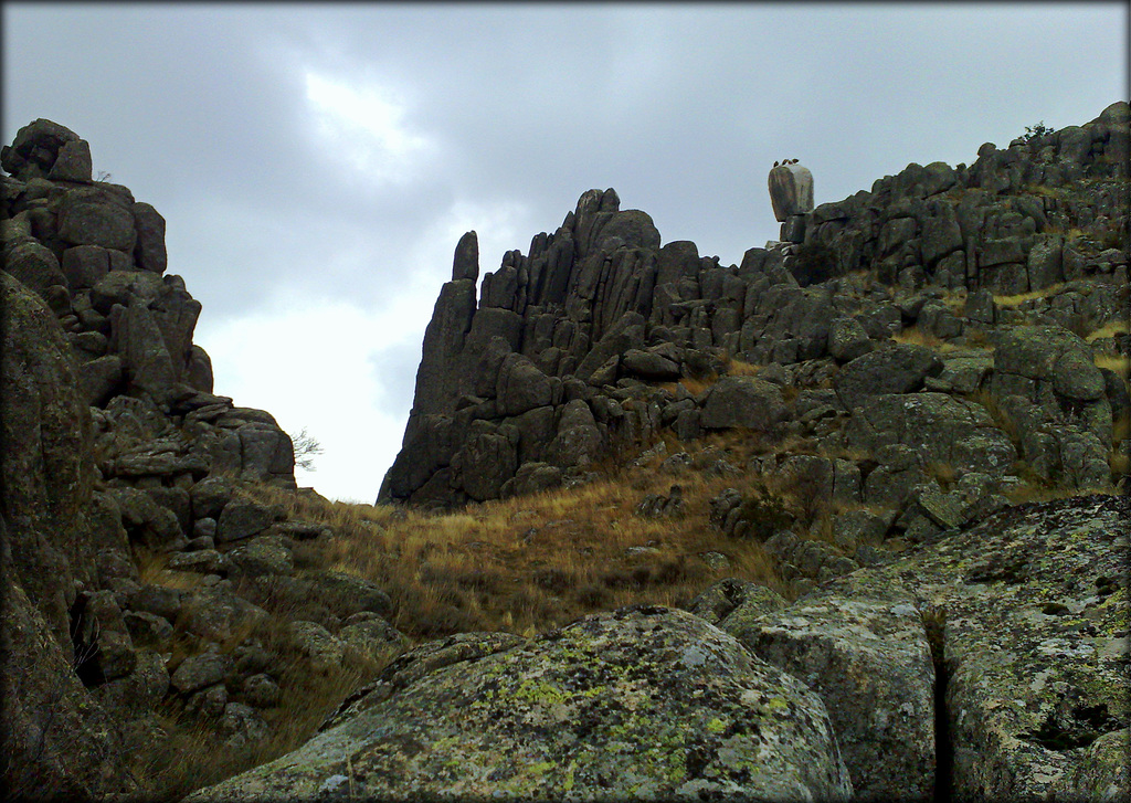 Cancho de La Bola, home of Griffon vultures (recommended on full screen)