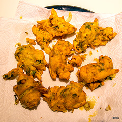 Potato and Onion Pakoras