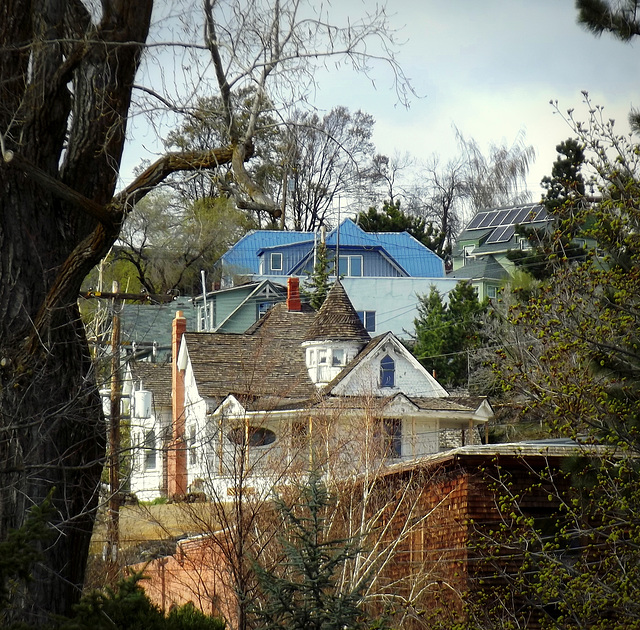 Victorian on a hill