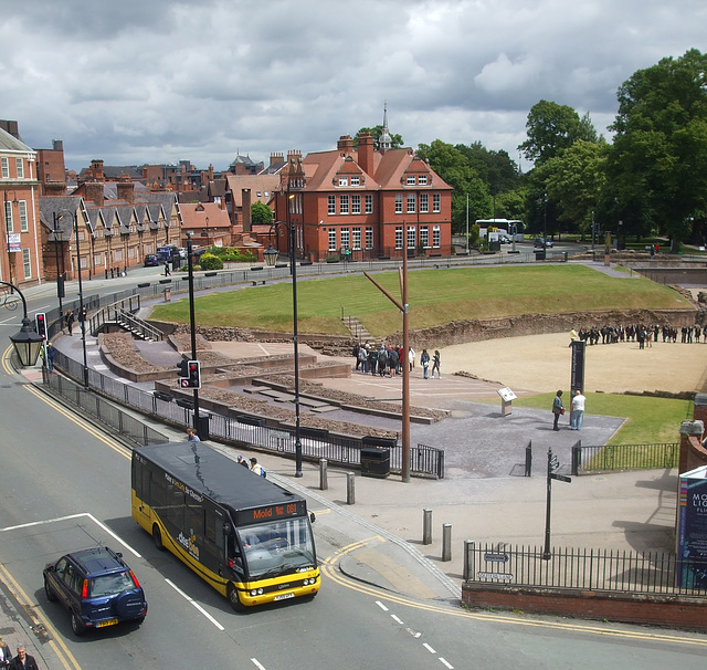 GHA Coaches SL12 (YJ59 GFY) in Chester - 22 Jun 2015 (DSCF9681)