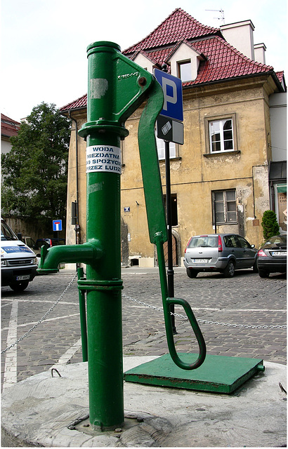 Wasser in Krakow-Kazimierz