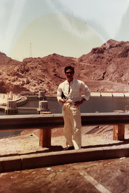 Hoover Dam, Colorado River, Las Vegas, 1985