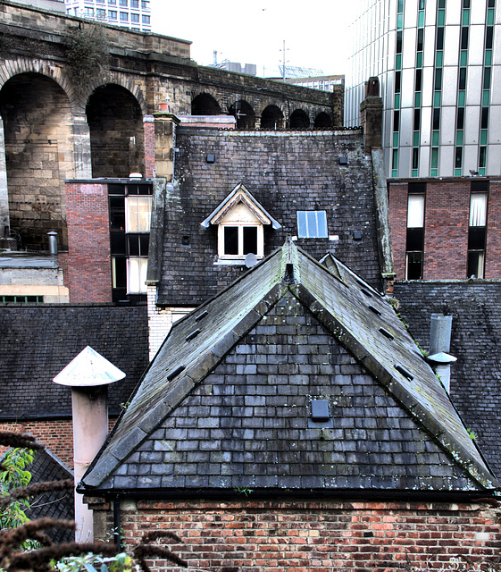 Rooftops and Chimney Pots