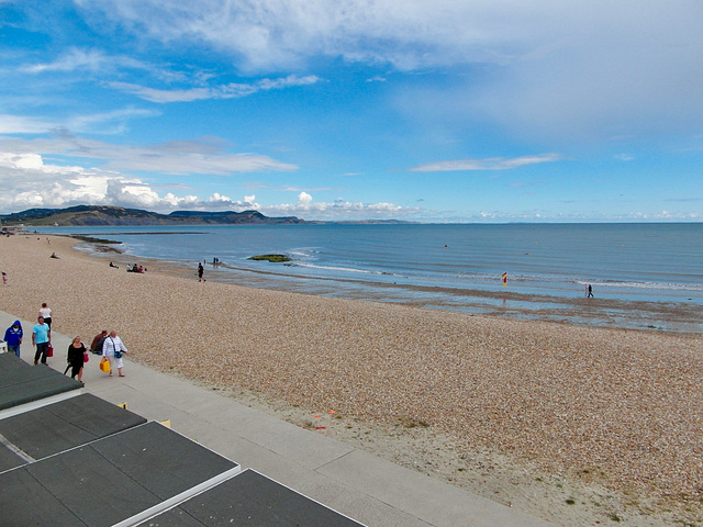 Beach at Lyme Regis