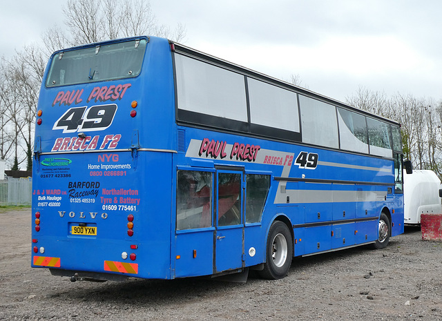 Stock car transporter 900 YXN (A904 JEF) at Mildenhall Stadium - 6 Apr 2019 (P1000859)