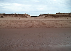 Ouverture dans les dunes / Dune's gap