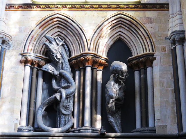 chapter house, exeter cathedral, devon