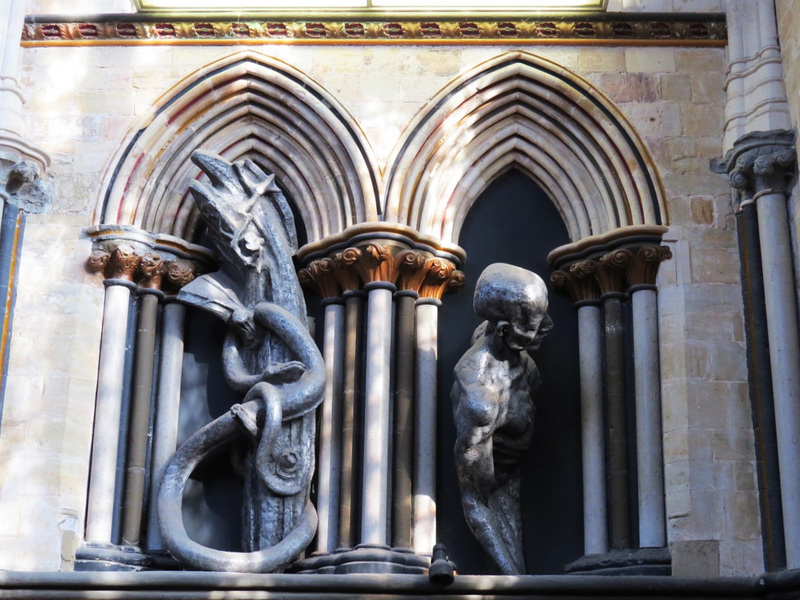 chapter house, exeter cathedral, devon