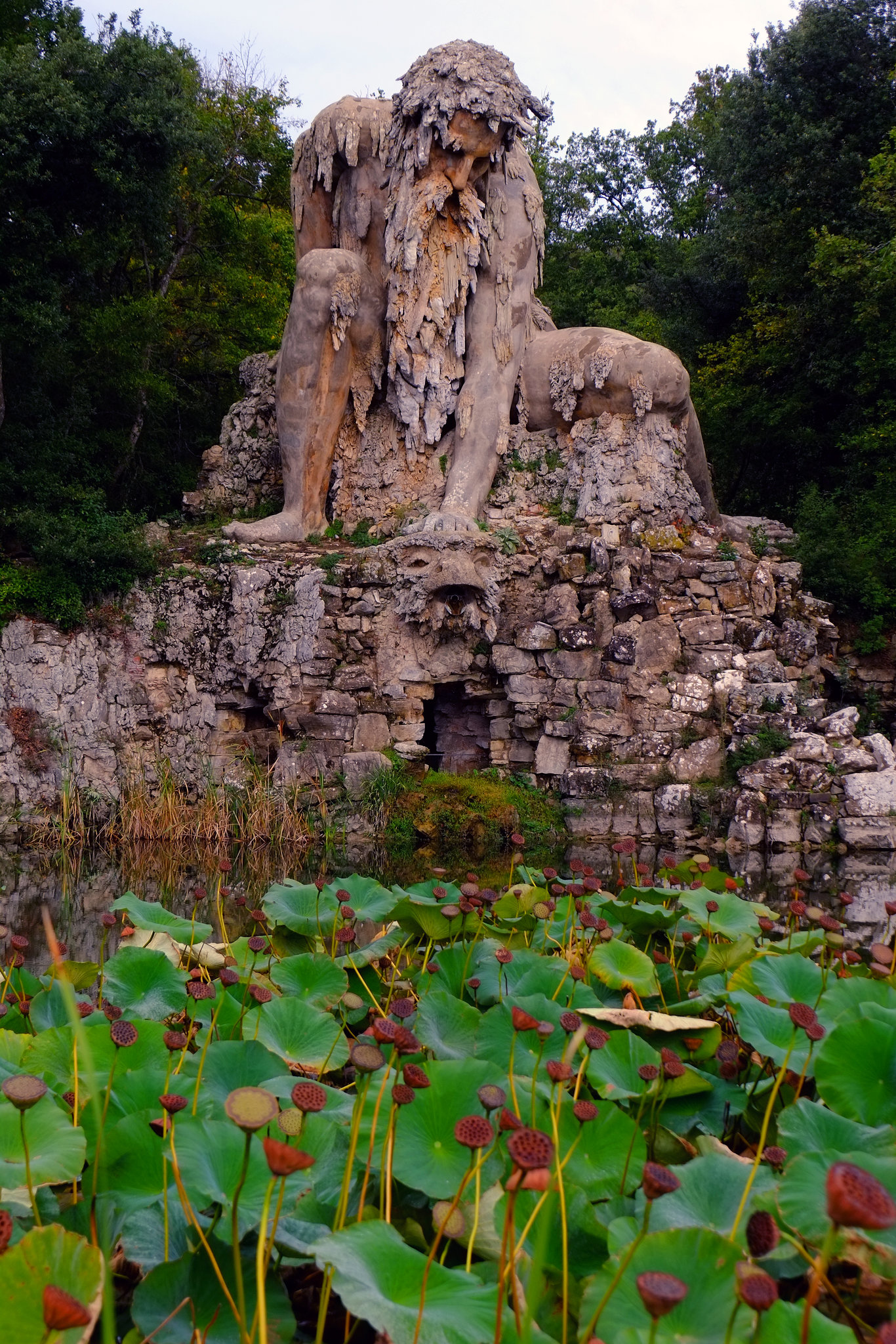 Tuscany 2015 Parco Mediceo di Pratolino 8 Collosso dell Appennino  XPro1