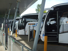 DSCF4919 National Express coaches at Milton Keynes Coachway - 1 Sep 2016