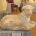 Funerary Statue of a Dog from Piraeus in the National Archaeological Museum in Athens, May 2014
