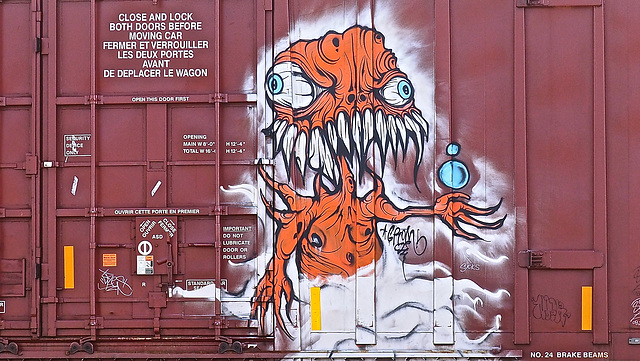 Rail Car in Quesnel, BC