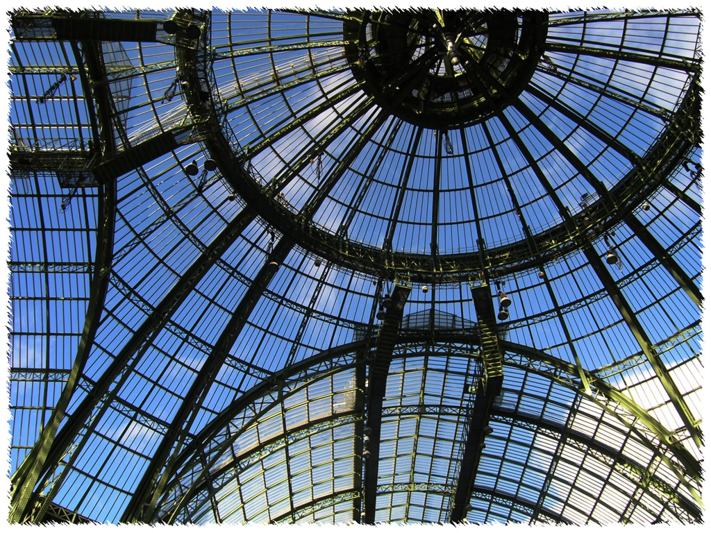 Verrière centrale du Grand Palais