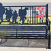 War Memorial bench Seaford 16 5 2020