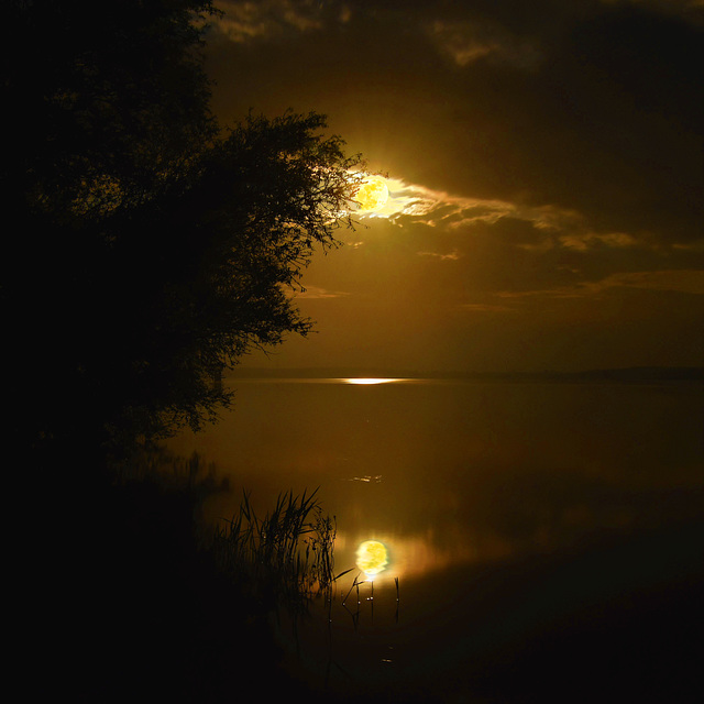 Full moon, prior to eclipse... Full moon, prior to eclipse...