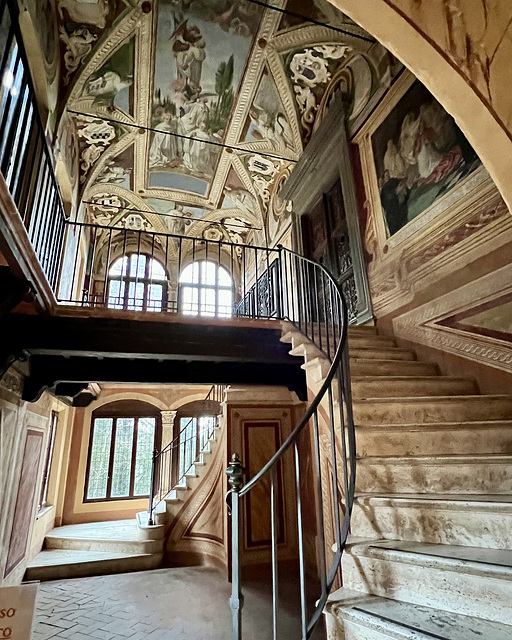 Territorial Abbey of Monte Oliveto Maggiore 2024 – Entrance to the Library