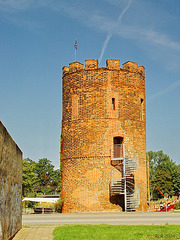 Greifswald, alter Turm am Museumshafen