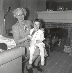 Mary and her grandmother