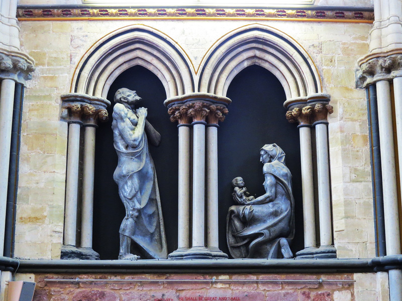 chapter house, exeter cathedral, devon