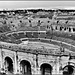 Nîmes (30) 20 novembre 2013. Les arènes vues depuis la grande roue.